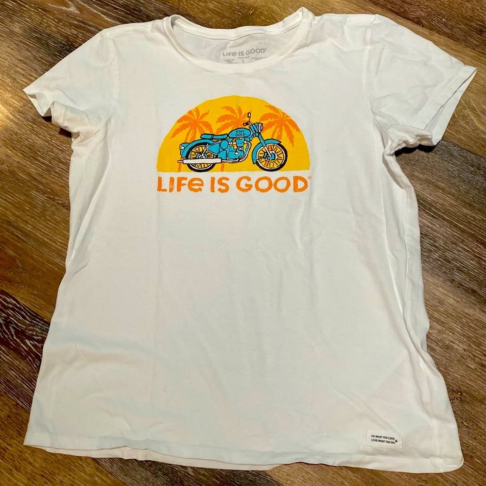 Life Is Good bad wanna jamma motorcycle T🏍